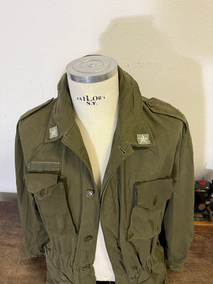 Vintage 80’s Italian Army Jacket “XL” 18