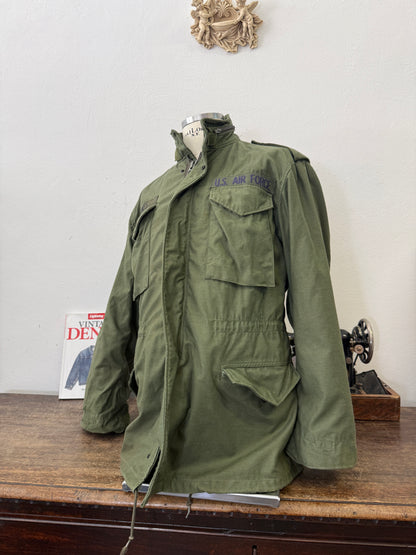 Vintage Field Jacket M65 Us Air Force “L/XL”