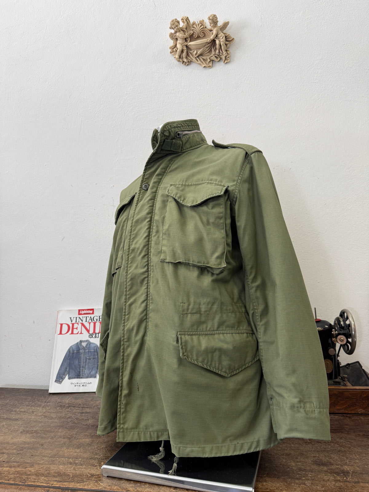 Vintage Field Jacket M65 Us Army “L”