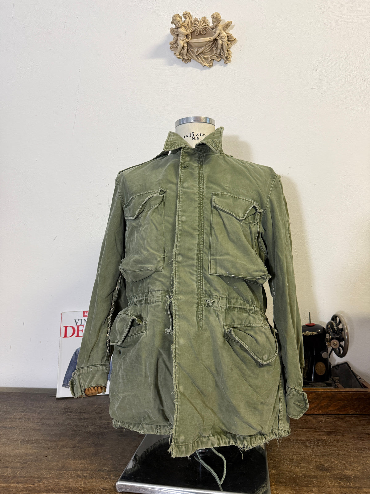 Vintage Distressed US Army M-51 Field Jacket “M”