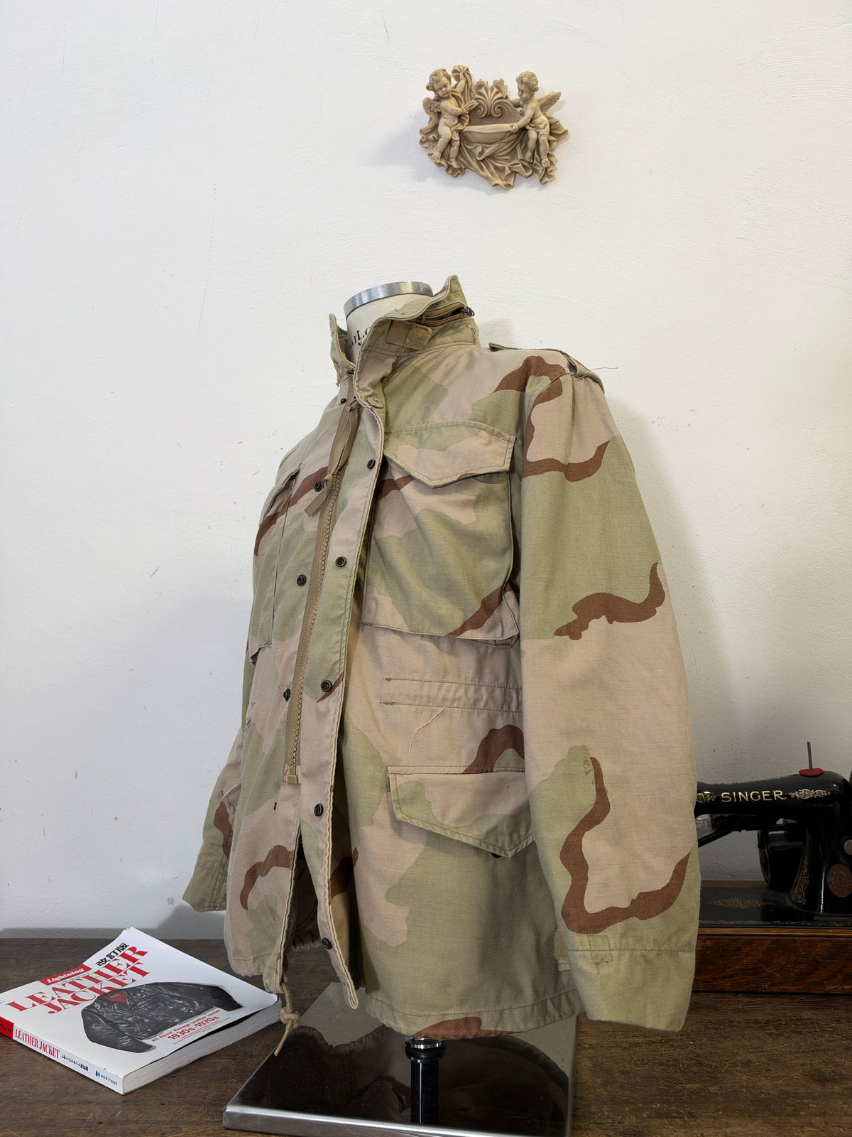 Vintage Desert Field Jacket M65 Us Army  “S”