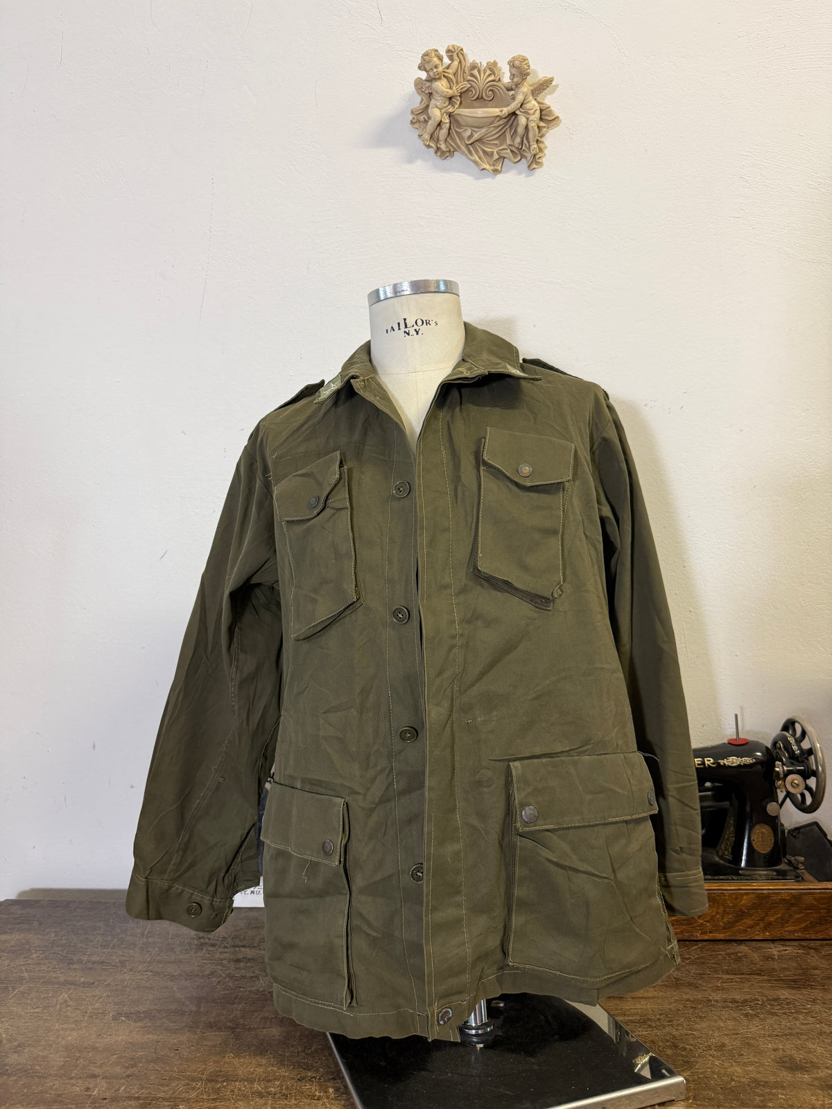 Vintage 80’s Italian Army Jacket “M”   15