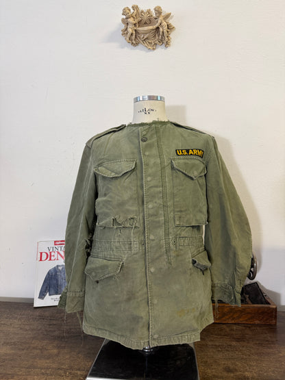 Vintage Distressed US Army M-51 Field Jacket “M”