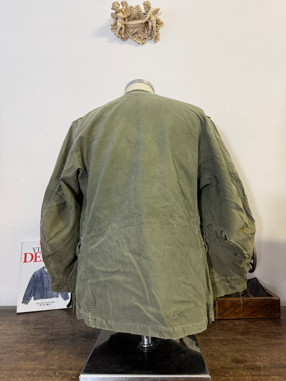 Vintage Distressed US Army M-51 Field Jacket “M”
