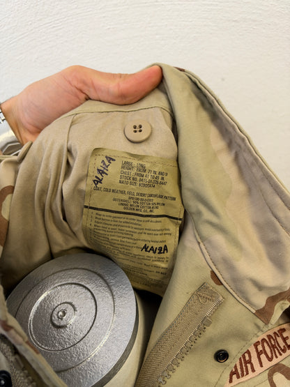 Vintage US Air Force M-65 Desert Field Jacket  “XL/XXL”