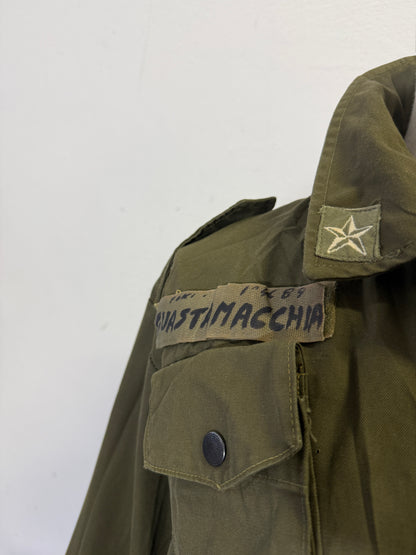 Vintage 80’s Italian Army Jacket “M”   05