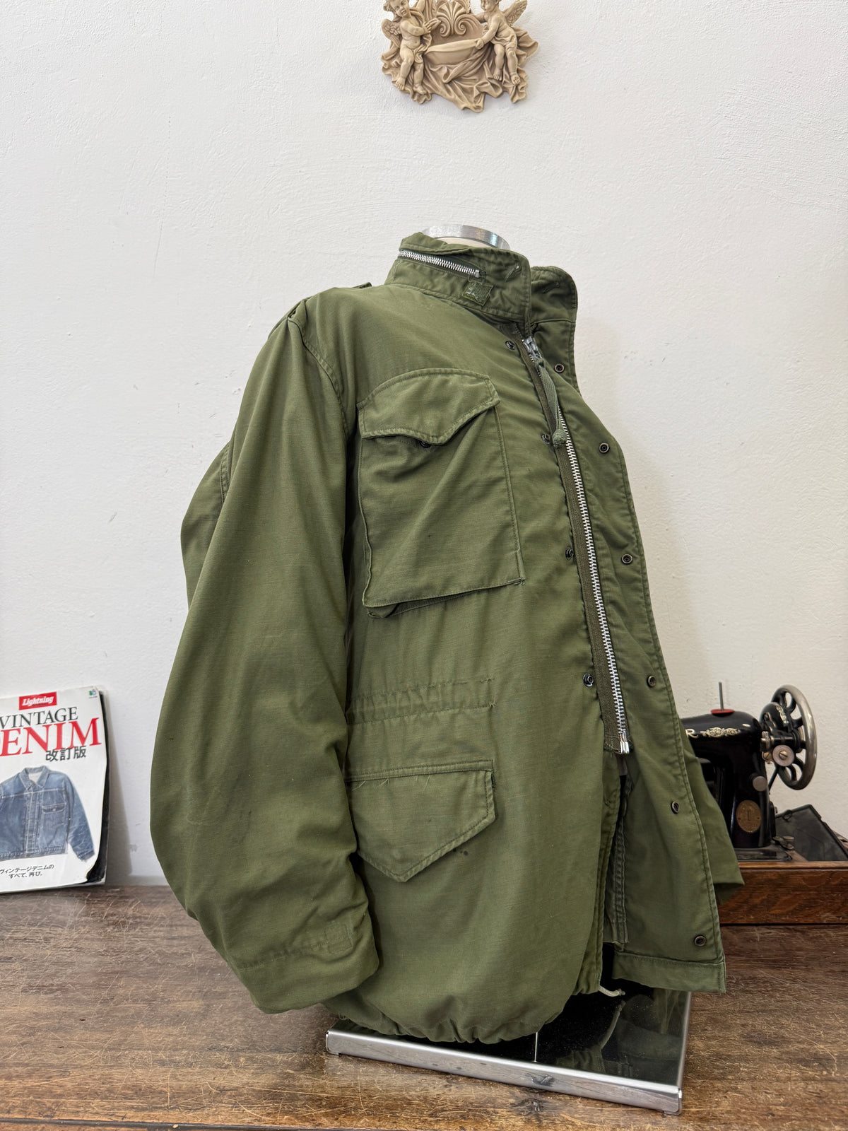 Vintage Field Jacket M65 Us Army “L”