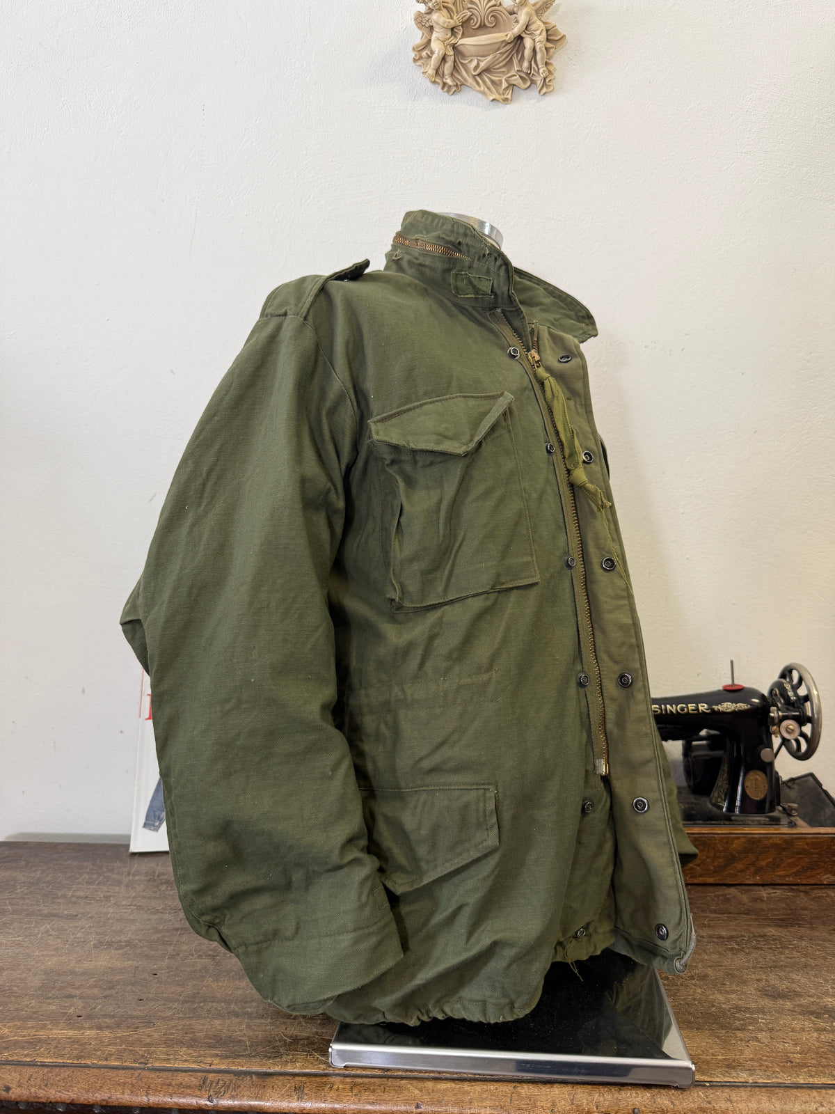 Vintage Field Jacket M65 Us Army “L”