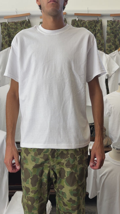 White Tee with U.S. Cotton - Mister Archive®