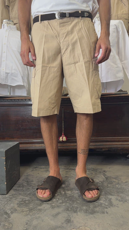 Ripstop Cargo Short - Beige