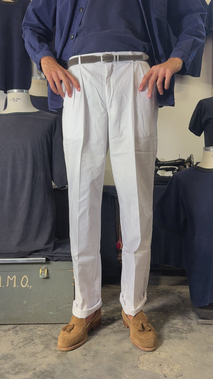 Deadstock White Chino Pants