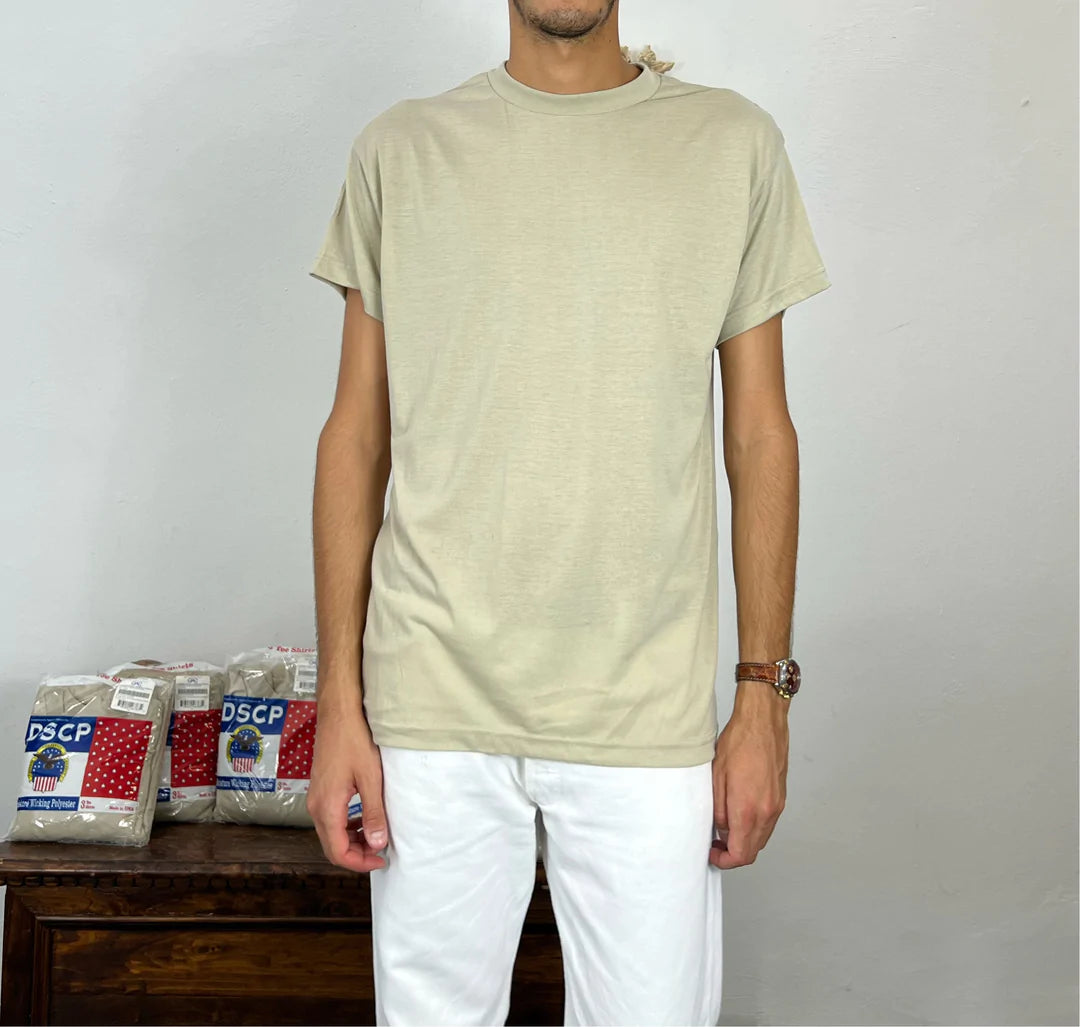 Pack of 3 US Army T-Shirts in Sand Color