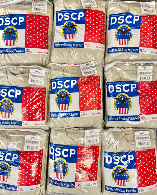 Pack of 3 US Army T-Shirts in Sand Color