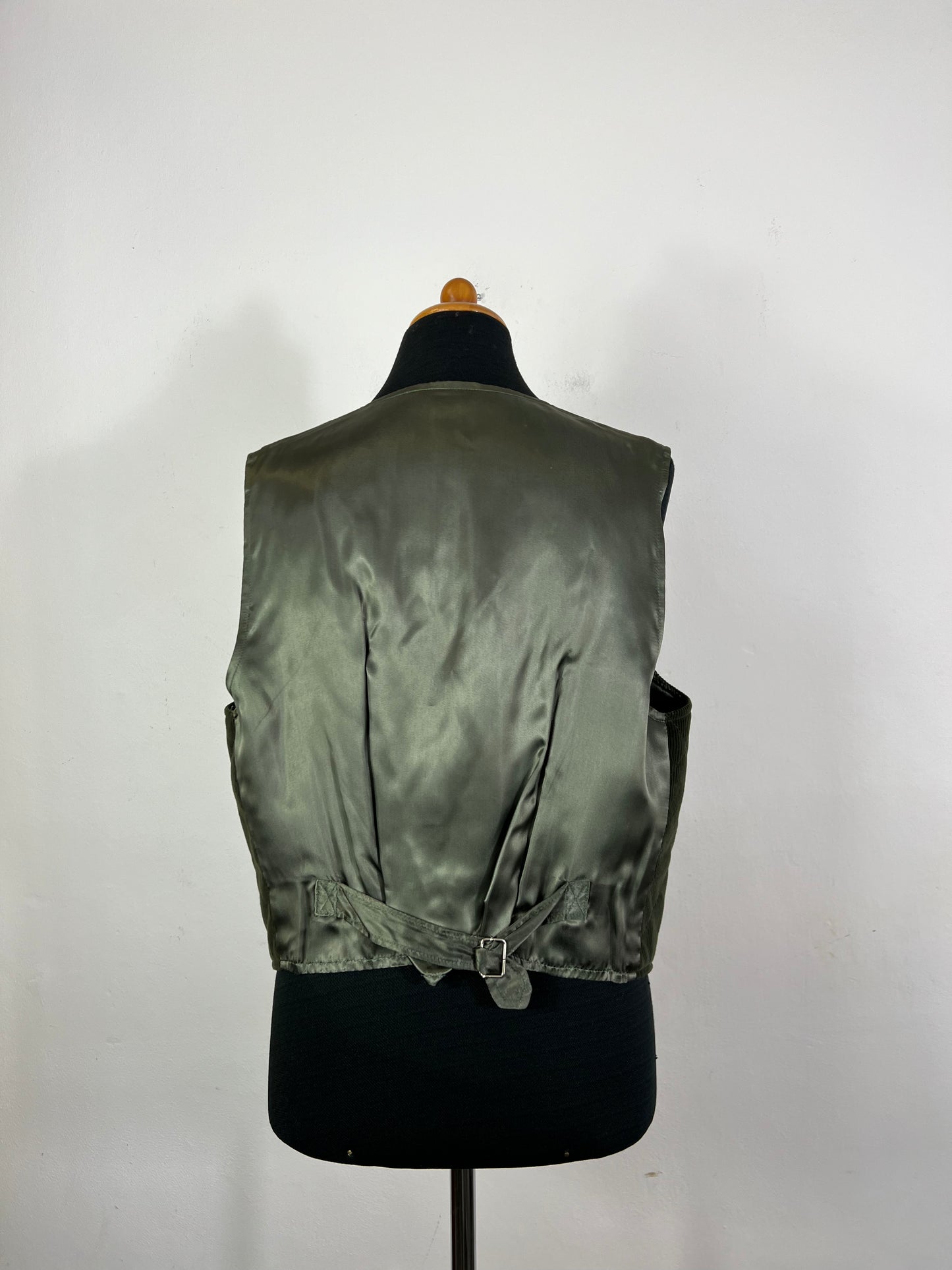Vintage 80s Velvet Vest “L”