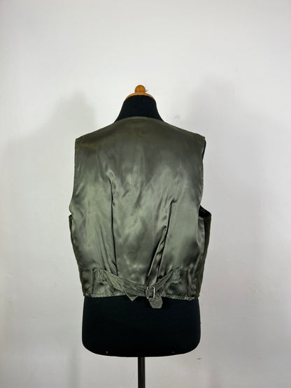 Vintage 80s Velvet Vest “L”