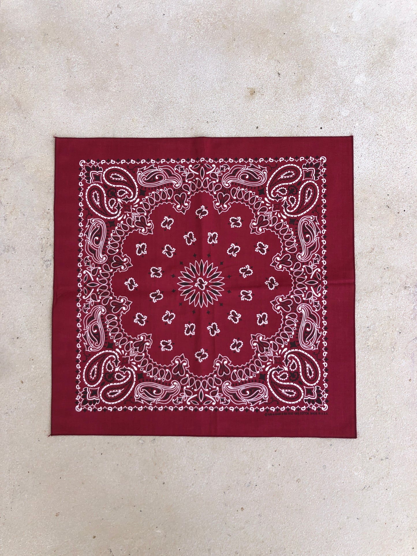 Bandana fabriqué aux États-Unis