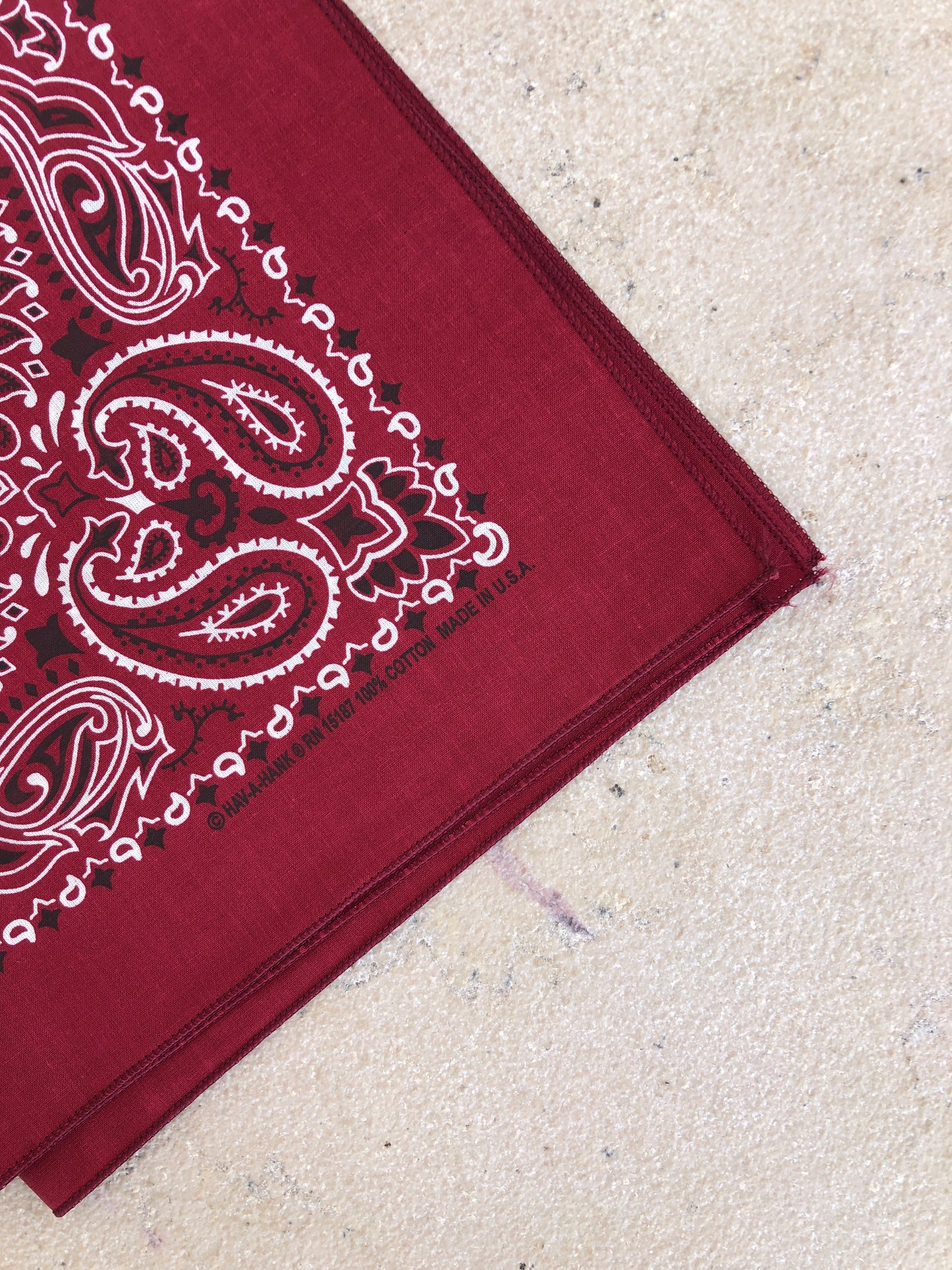 Bandana fabriqué aux États-Unis