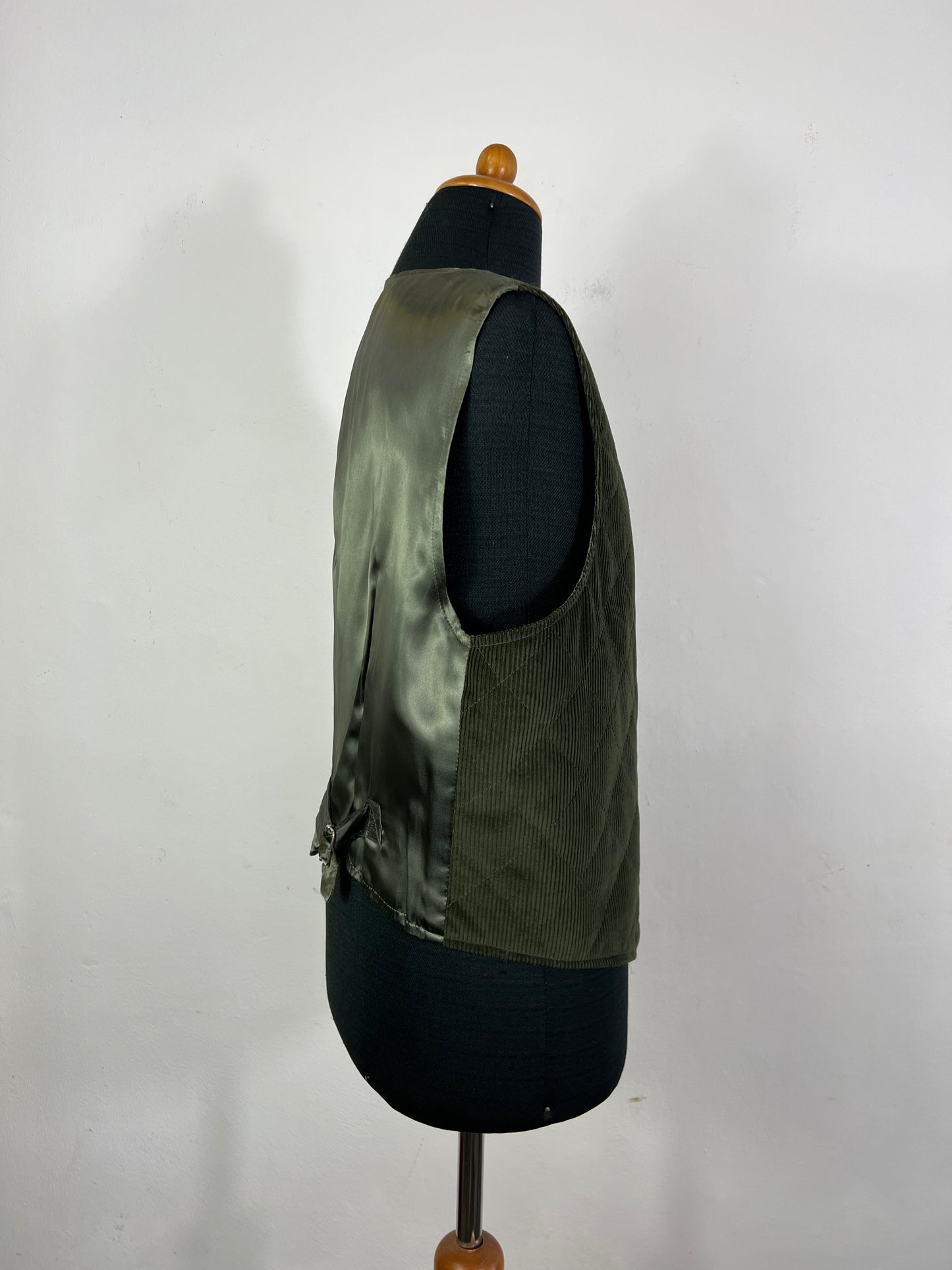 Vintage 80s Velvet Vest “L”
