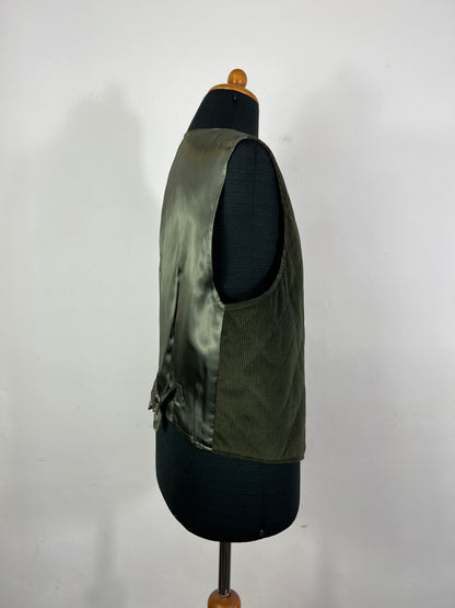 Vintage 80s Velvet Vest “L”