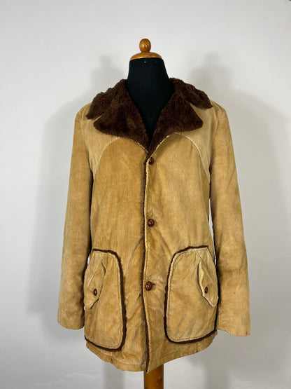 veste vintage en velours côtelé Silton California « L/XL »